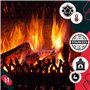 KOTARBAU® Racloir de cheminée pour four chaudière solide et solide