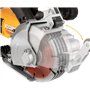 WABROTECH® Rainureuse 4500 W - Fraise à fente 6500 tr/min - Profondeur de fente maximale : 38 mm - Largeur : 42 mm - Pour brique