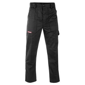 Pantalon de Travail Homme Noir | Pantalon de Sécurité | Cargo Pants Elastique pour Hommes | Leger | Multi-Poches | pour Jardinag