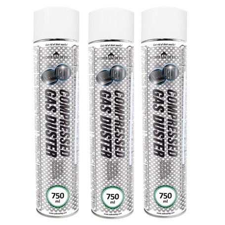 Air Comprimé Gaz 3x AABCOOLING Home&Office Gas Duster 750ml K2