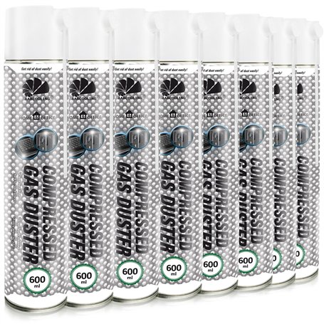 AABCOOLING Home&Office Compressed Gas Duster 8x600ml – Spray Nettoyage Bureau