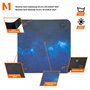 Plateau à dés - Dice Tray pour Jeux de société et RPG - Star Wars X-Wing, Armada, Frontières externes, Roll for The Galaxy, Iron