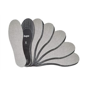 Ensemble de 6 Paires de Semelles Anti-Odeurs pour Chaussures avec Charbon de Bois Odorant