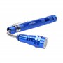Virone WL-9 Lampe Torche LED Télescopique 17-57 cm 3 LED 4 x LR44 Tête Mobile Aimant Lampe d'Atelier