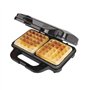 Gaufrier ELDOM WA100S, Puissance 1000W Pour Deux Grandes Gaufres