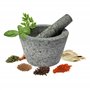 Browin 312013 Mortier et Pilon en Granit pour la Cuisine Ø 13 cm | Mortier Élégant et Simple pour le Meulage| Granit