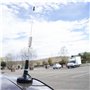 Antenne CB PNI ML29, Longueur 29 cm, avec Aimant Inclus Ø 70 mm et câble RG58