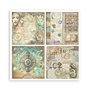 Stamperia - Papier de scrapbooking pour scrapbooking, albums, fabrication de cartes, bullet journaling et plus, sans acide, visa