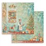 Stamperia - Papier de scrapbooking pour scrapbooking, albums, fabrication de cartes, bullet journals et plus, sans acide, double