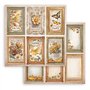 Stamperia - Papier de scrapbooking pour scrapbooking, albums, fabrication de cartes, bullet journaling et plus, sans acide, doub