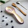 City to Cottage Repose-cuillère en céramique fabriqué à la main – Support de cuillère en céramique pour comptoir de cuisine pour