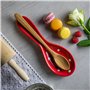 City to Cottage Repose-cuillère en céramique fabriqué à la main – Support de cuillère en céramique de comptoir de cuisine pour u