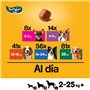 Pedigree Tasty Minis Récompenses pour Chiens Chiots saveur Poulet (Lot de 6 x 125 g)