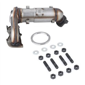 Lanliuhui Store Compatible avec le collecteur d'échappement du convertisseur catalytique hybride Camry 2