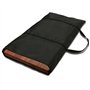Foppla Sac de rangement pour feuilles de table avec fermeture éclair et 2 bretelles - Imperméable - Doublure - Résistante aux ra