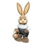 TBEWVONQ Décoration De Table De Pâques: Lapin avec Œuf