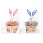 EOOXEKFX Panier à Bonbons Lapin de Pâques – Boîte de Rangement décorative for Cadeaux