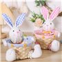 EOOXEKFX Panier à Bonbons Lapin de Pâques – Boîte de Rangement décorative for Cadeaux, Chasse aux œufs, décoration de Table