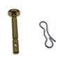 Cancanle 12 Paquets Goupille de Cisaillement et Goupille Fendue pour MTD Souffleuse à Neige 738-04124A et 714-04040