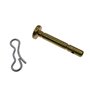 Cancanle 12 Paquets Goupille de Cisaillement et Goupille Fendue pour MTD Souffleuse à Neige 738-04124A et 714-04040