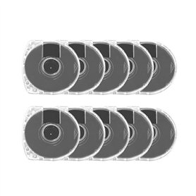 Meijunter 10 pièces Umd Boîtier de Coque de Disque de Jeu