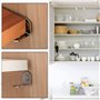 20 Pièces Chevilles de Support Étagère Métal L Forme, 5mm Support Équerre, Consoles et Taquets pour Étagères pour Meuble Armoire