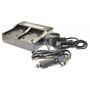 BC-W126 double Mains LCD Chargeur de batterie Ex-Pro Fuji NP-W126 pour (Import Royaume Uni)