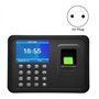 Kueohse Machine de Présence Noire, Système de Présence Biométrique, Capacité de 1000 Empreintes Digitales, Prise en Charge Du Pi