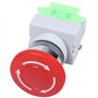 Xiniy 2X Rouge Champignon Bouchon 1No 1Nc Arret D'Urgence Commutateur de Bouton Poussoir Ac 660V 10A