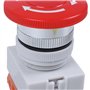 Xiniy 2X Rouge Champignon Bouchon 1No 1Nc Arret D'Urgence Commutateur de Bouton Poussoir Ac 660V 10A