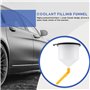 Wrtysully 15 PièCes/Ensemble Kit D'Entonnoir de Remplissage de Liquide de Refroidissement de Radiateur de Voiture Outil de Systè