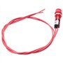 Pesfehhy Indicateur Lampe de Signalisation Pilote LumièRe Rouge AC 250V W2 Fils