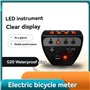 Knoruley Ebike G20 Display 36V48V 5 Broches Connecteur Étanche Affichage LED Instrument pour Vélo Électrique Contrôle Intelligen