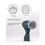 Ohulelks Microphone Dynamique pour Grosse Caisse BETA 52A, Adapté Aux Professionnels, pour Studio D'Enregistrement et Scène.