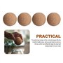 Kissmii Boule de Liège pour Vin, Bouchon en Bois pour Carafe à Vin, Remplacement de Bouteille, Accessoires pour Bouchons de Vin