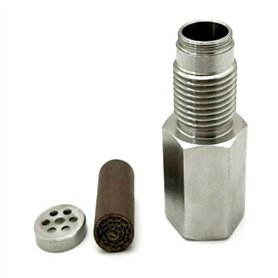 Fozriybefy Capteur D'OxygèNe O2 M18X1.5 Adaptateur D'Espacement D'Extension Bonde Convertisseur Catalytique CEL éLiminateur Acce