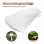 Wrtysully 100 PièCes SéRies Substrat de Baies de Seigle, Champignon Sac de Spawn Champignon Spawn Grandir Sac Haute TempéRature 