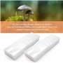 Wrtysully 100 PièCes SéRies Substrat de Baies de Seigle, Champignon Sac de Spawn Champignon Spawn Grandir Sac Haute TempéRature 