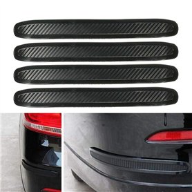 4pcs Universelle Bande de Caoutchouc de Pare-Chocs de Voiture Bande de Protection Anti-frottement Garde pièces1