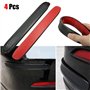 4pcs Universelle Bande de Caoutchouc de Pare-Chocs de Voiture Bande de Protection Anti-frottement Garde pièces1