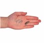 Marcopol Lot de 100 vis à bois en acier zingué Tête de réglage modifiée autotaraudeuse 4,0 x 20 mm Argenté