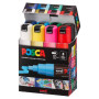 UNIBALL Pochette 8 marqueurs peinture à base d'eau
