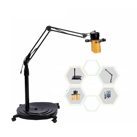 NNYROKJF Support de moxibustion réglable avec Base résistante à la Chaleur - Design Compact for Le Bien-être à Domicile