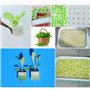 Éponge hydroponique, Éponges de Serre, 100 pièces éponge hydroponique plantation outil de jardinage éponges de semis carrées pou