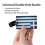 Étiquettes de bagage imprimées de drapeau grec pour valises, étiquettes d'identification de sac de voyage en PVC pour accessoire