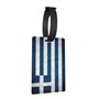 Étiquettes de bagage imprimées de drapeau grec pour valises, étiquettes d'identification de sac de voyage en PVC pour accessoire