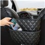 PEKMAR Organisateur de Dossier d'auto de Poche en Mesh, pour DS DS3 DS4 DS5 DS5LS DS6 DS7 DS9, Sac de siège Central d'auto