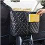 PEKMAR Organisateur de Dossier d'auto de Poche en Mesh, pour DS DS3 DS4 DS5 DS5LS DS6 DS7 DS9, Sac de siège Central d'auto