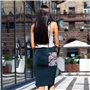 Sac à main tentant avec imprimé fleurs de cerisier pour téléphone portable, mini sac à main tendance avec emplacements pour cart