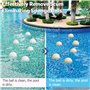 Bonkshire Lot de 8 balles en mousse pour spas, absorbeur de mousse de piscine, éponge d'absorption d', accessoire de nettoyage f